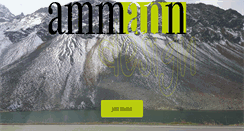 Desktop Screenshot of ammann-design.ch