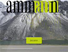 Tablet Screenshot of ammann-design.ch